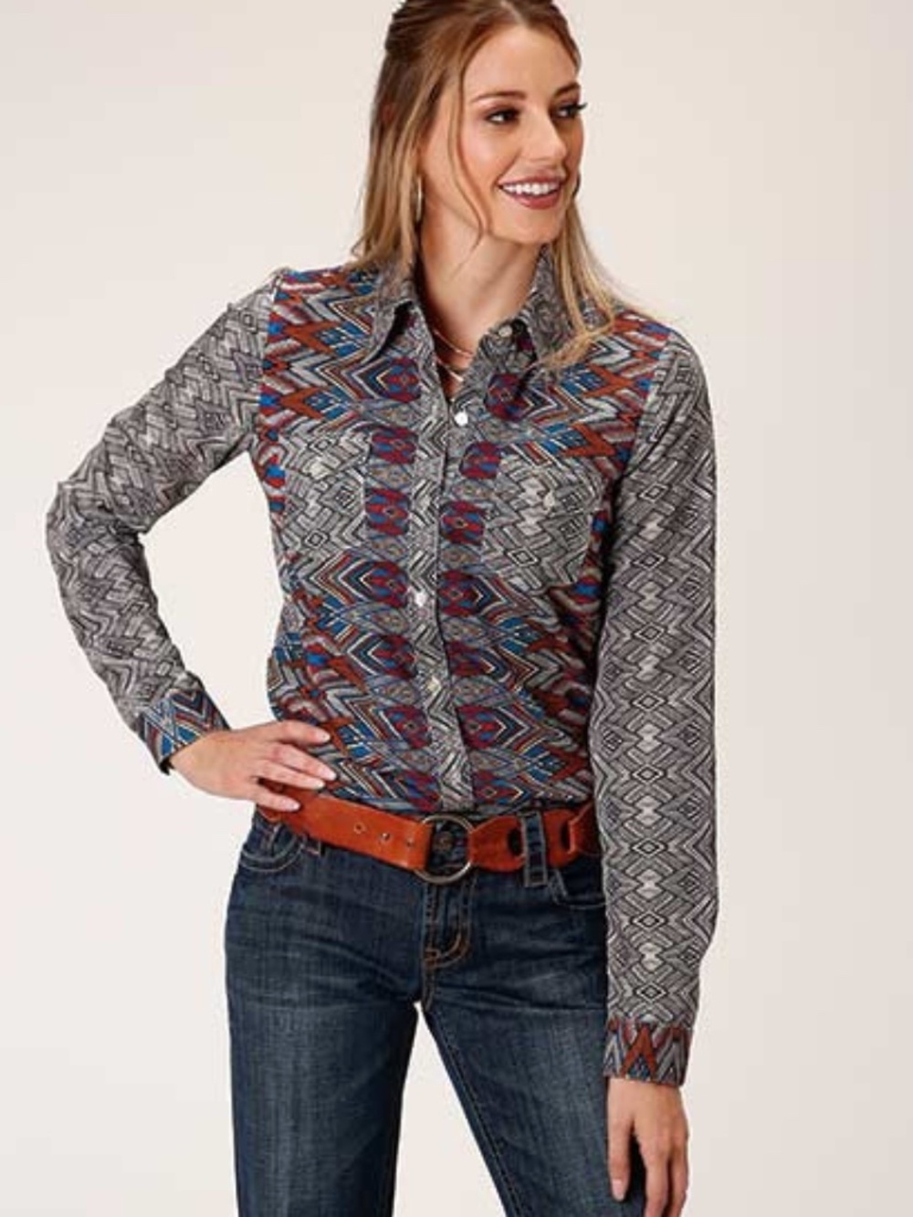 🆕 Roper Southwestern Blouse
